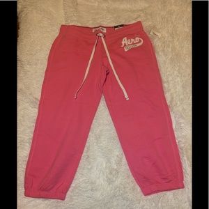 Aeropostale Pink Capri Sweatpants 🌸
